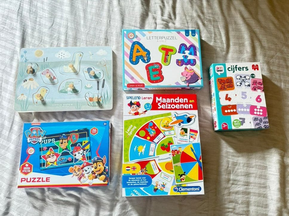 kinder puzzels, Ophalen of Verzenden, 10 tot 50 stukjes, Zo goed als nieuw