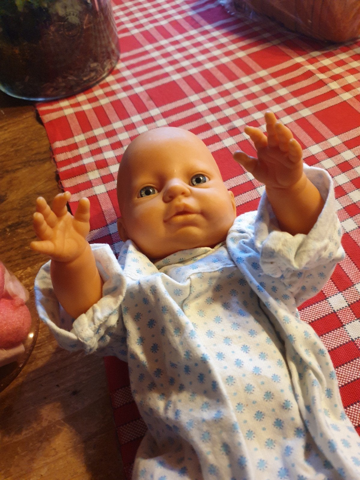 Leuk baby meisje !!, Ophalen of Verzenden, Zo goed als nieuw, Pop