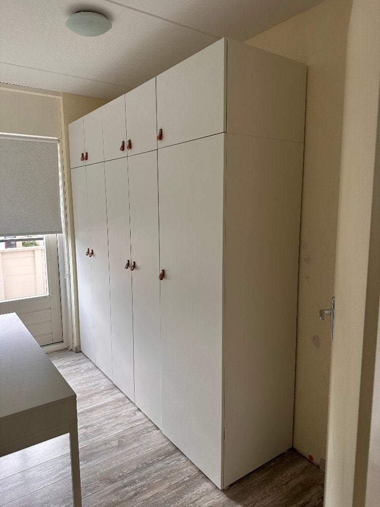 IKEA PLATSA opbergkast met leren grepen, Ophalen, Overige materialen, 200 cm of meer, 150 tot 200 cm
