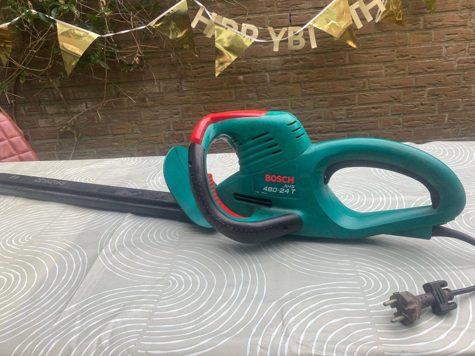 Bosch Heggenschaar AHS 480-24 T - Elektrisch, Ophalen of Verzenden, Gebruikt, Elektrisch