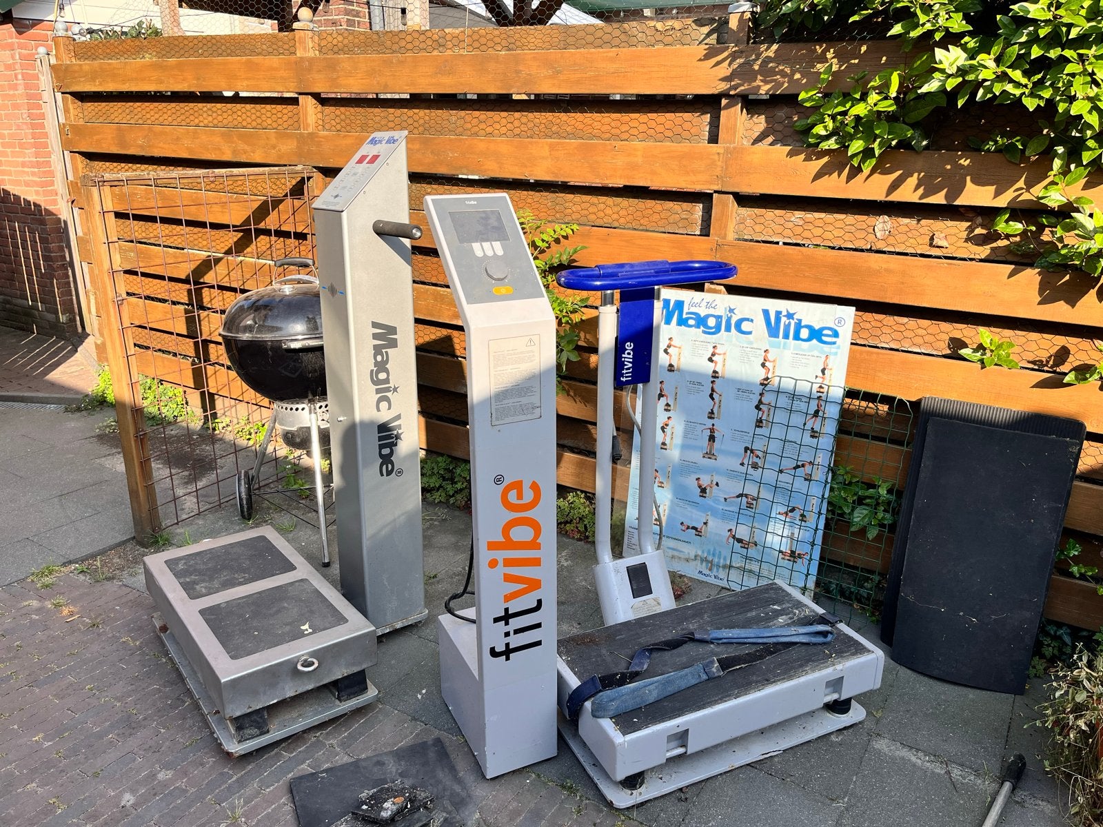 Magic Vibe & Fitvibe trilplaten, Ophalen, Gebruikt, Armen, Overige typen