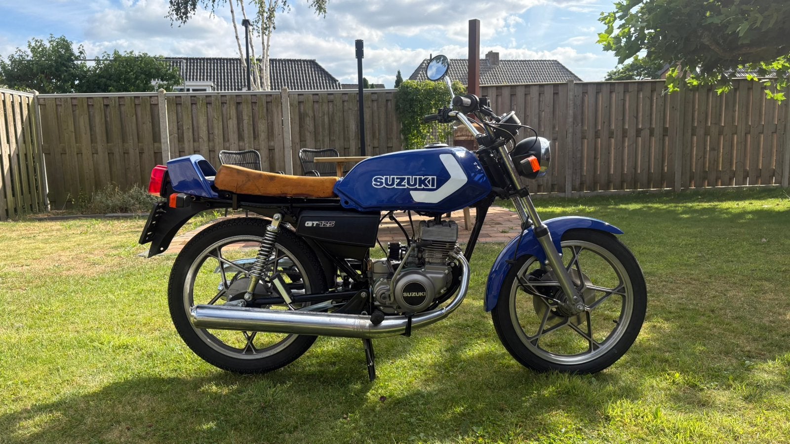 Suzuki GT125 1978 restauratie project, bijna af, Motoren, Ophalen, Gebruikt