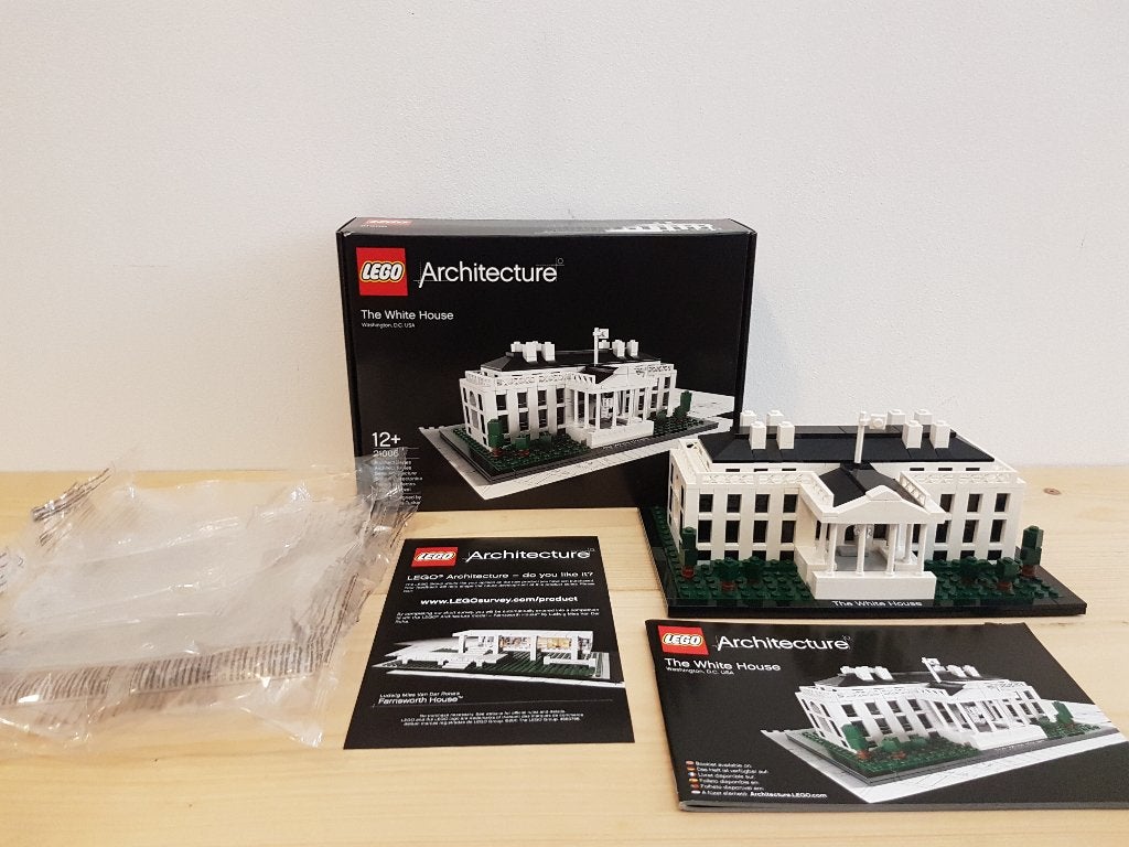 Lego Architecture 21006 The White House, Kinderen en Baby's, Speelgoed | Duplo en Lego, Compleet, Lego, Ophalen of Verzenden, Zo goed als nieuw