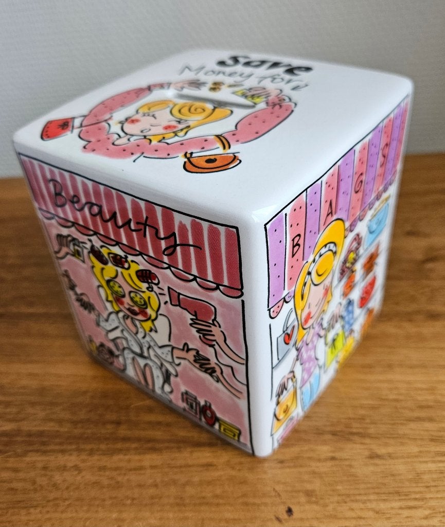 Spaarpot Blond Amsterdam, Ophalen of Verzenden, Zo goed als nieuw, Steen, Aardewerk of Keramiek, Overige thema's