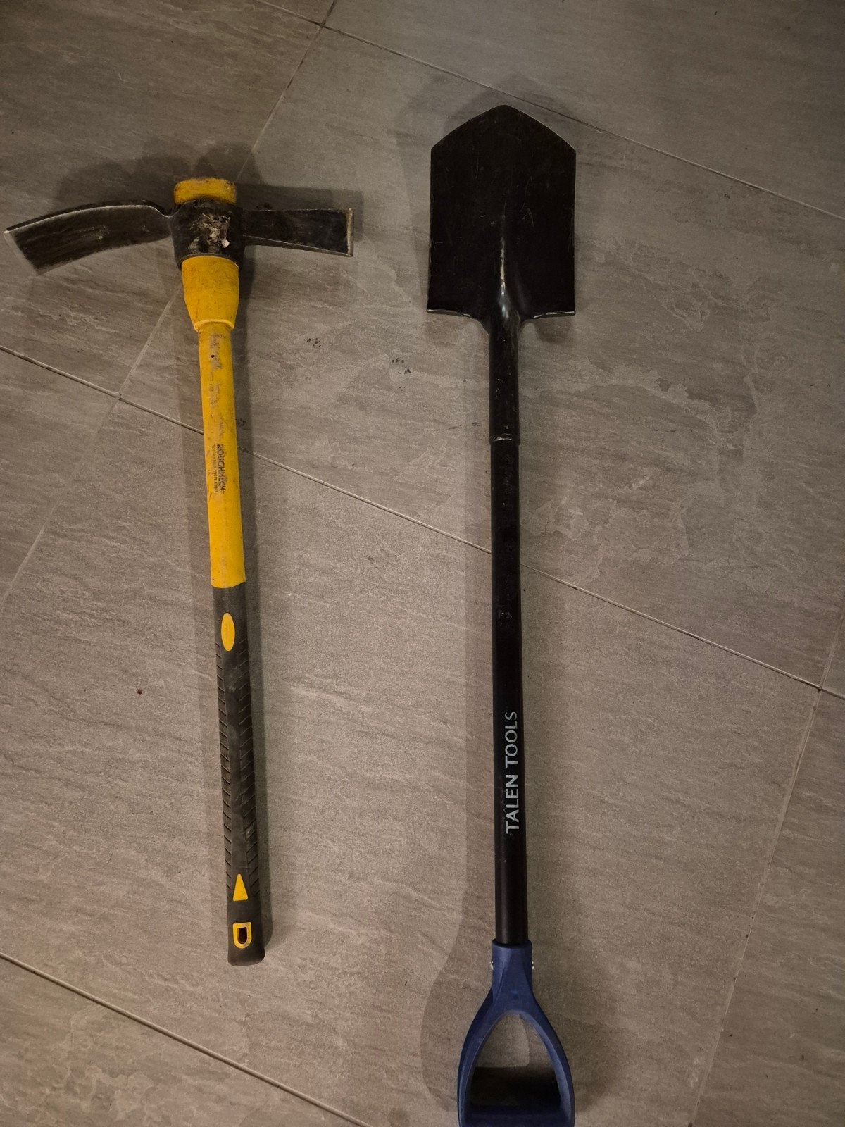Pikhouweel en schep - Talen Tools, Ophalen, Gebruikt, Overige typen, Overige merken