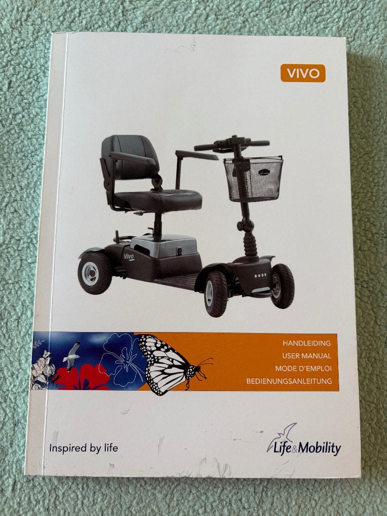 Scootmobiel, Ophalen, Life and Mobility, 10 km/u of minder, Gebruikt