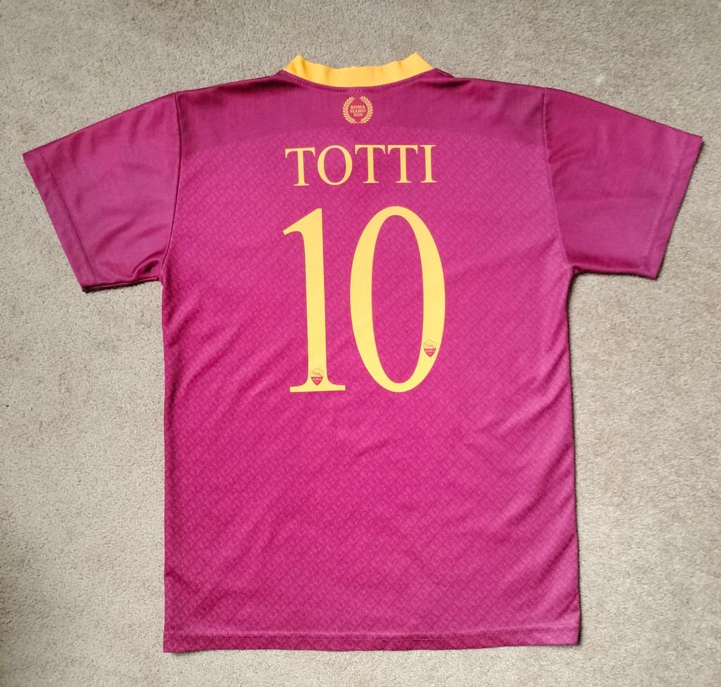AS Roma Totti 10 Voetbalshirt, Ophalen of Verzenden, Zo goed als nieuw, Buitenlandse clubs, Shirt