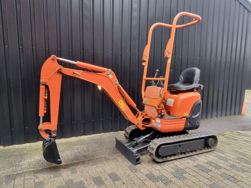 Minigraver Kubota U-10 VHG 2015 / minikraan, Ophalen, Kraan