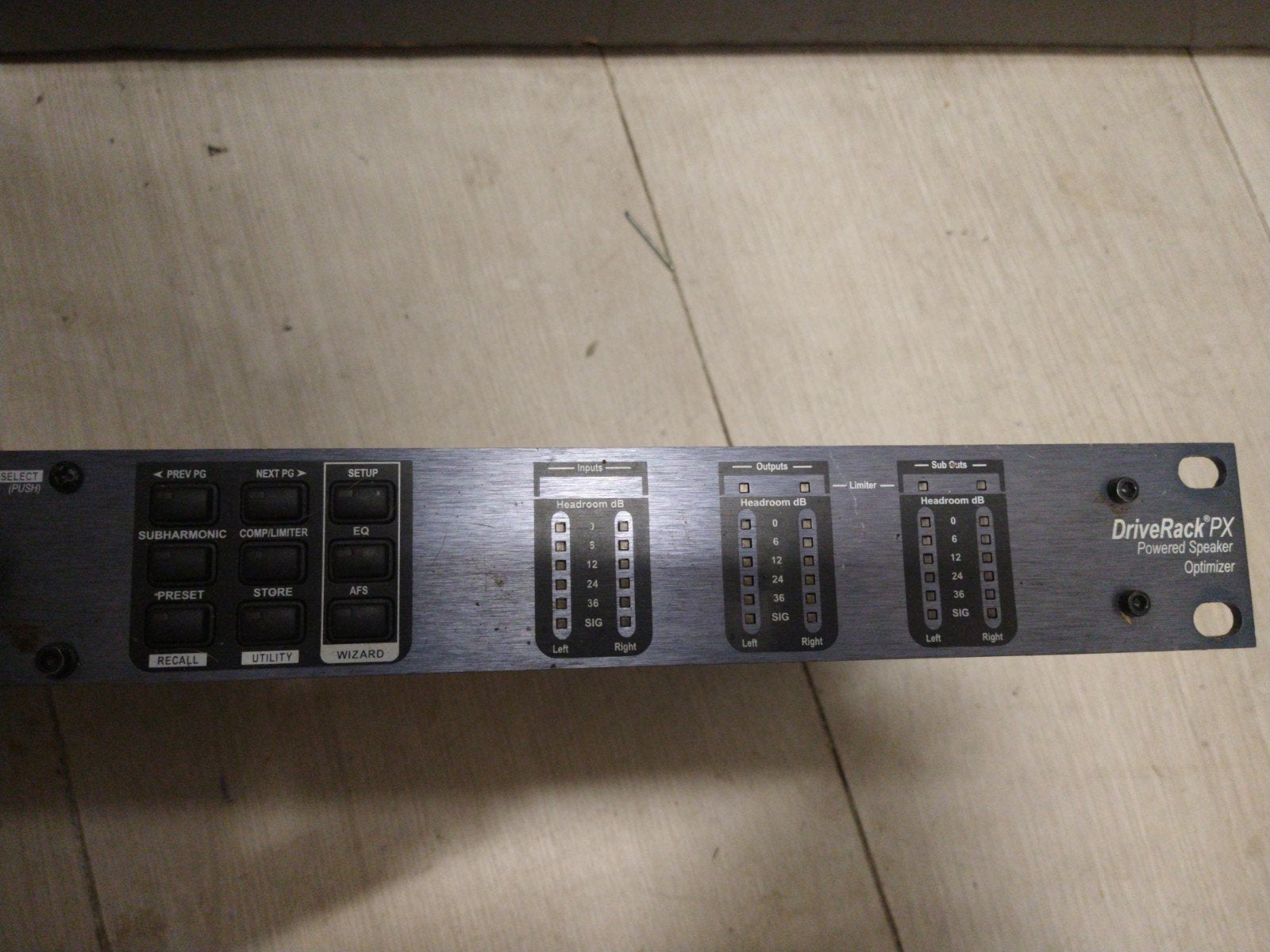 DBX DriveRack PX Powered Speaker Optimizer, Ophalen of Verzenden