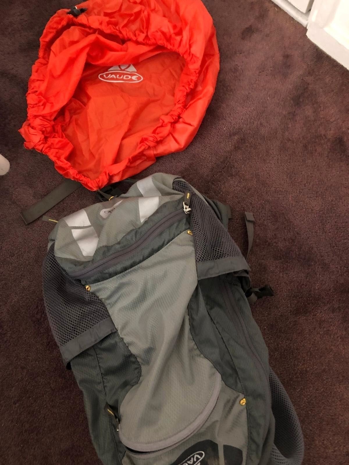 Vaude Rugzak met regenhoes maat M- Ideaal voor trekking, Ophalen, Gebruikt, Overige merken, Trekking