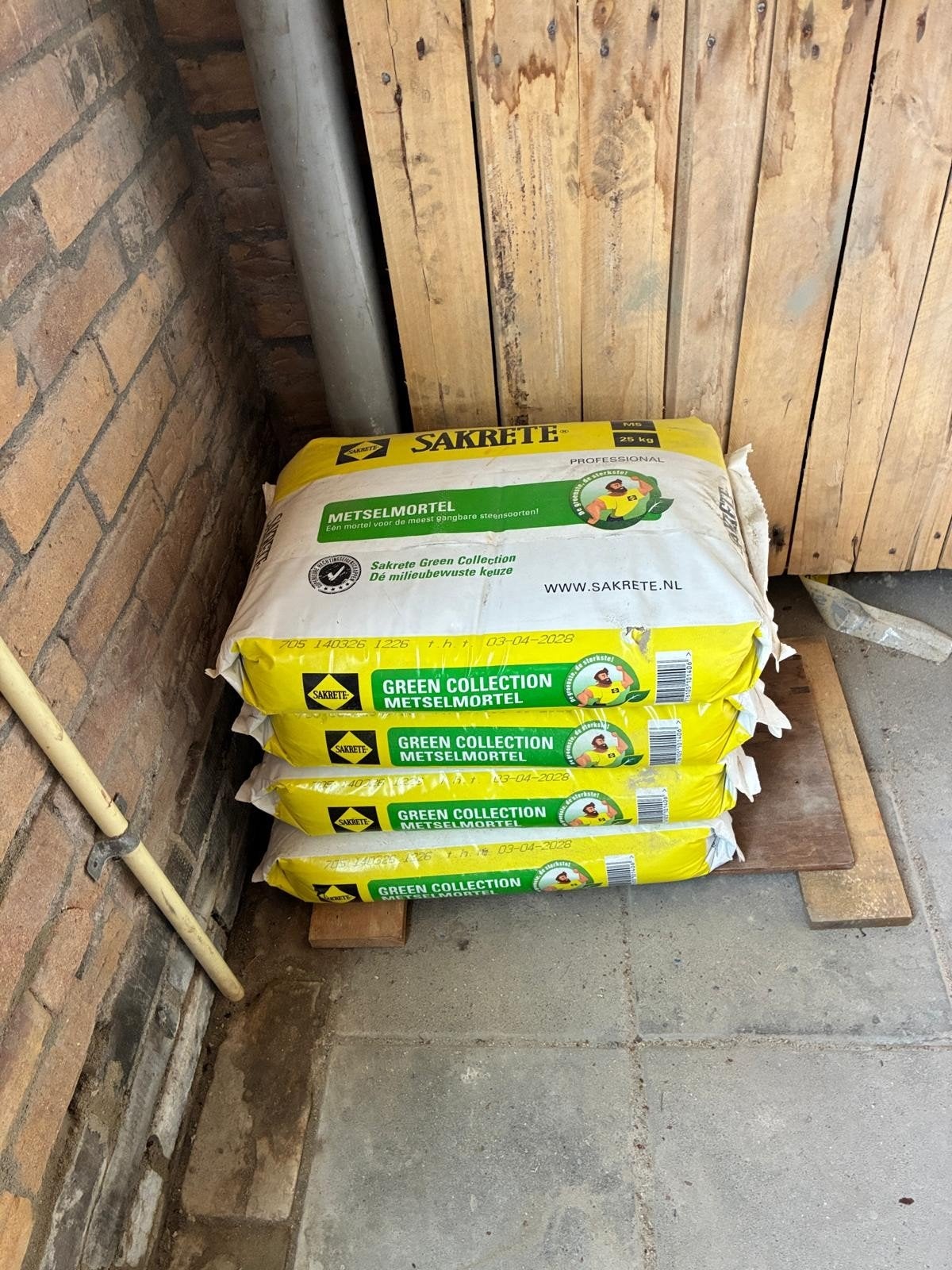 Sakrete Metselmortel M5 - 25 kg zakken, Doe-het-zelf en Verbouw, Ophalen of Verzenden, Nieuw, Overige typen