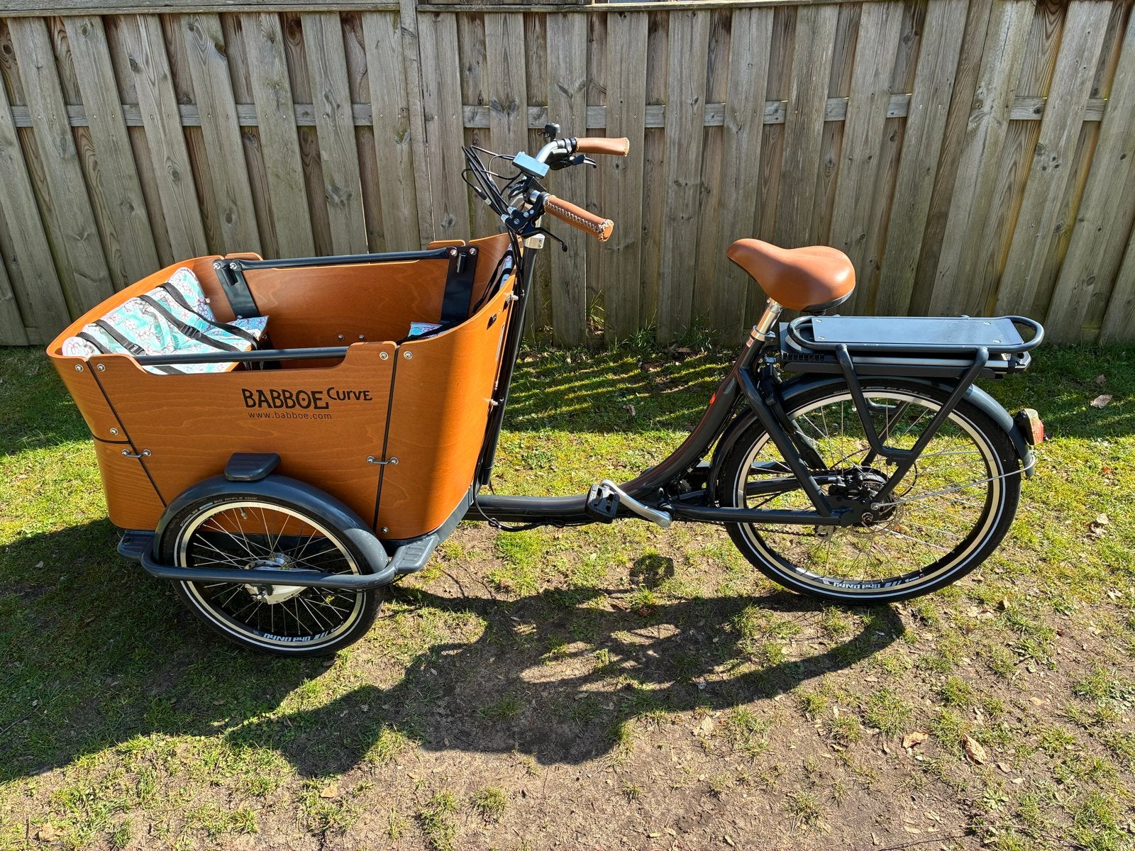Babboe Curve Elektrische Bakfiets, Ophalen, Elektrisch, Zo goed als nieuw, 2 kinderen