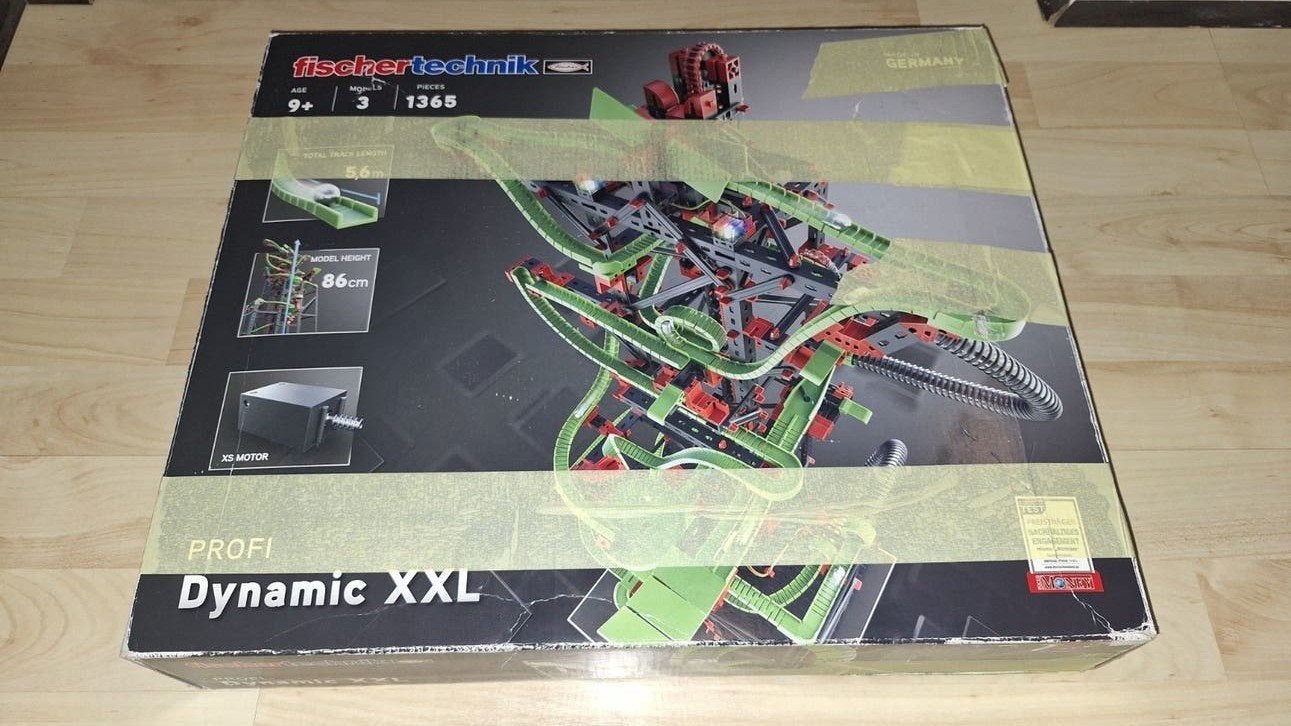 Fischertechnik Dynamic XXL 544619 - Compleet, Ophalen of Verzenden, Zo goed als nieuw, Overige merken