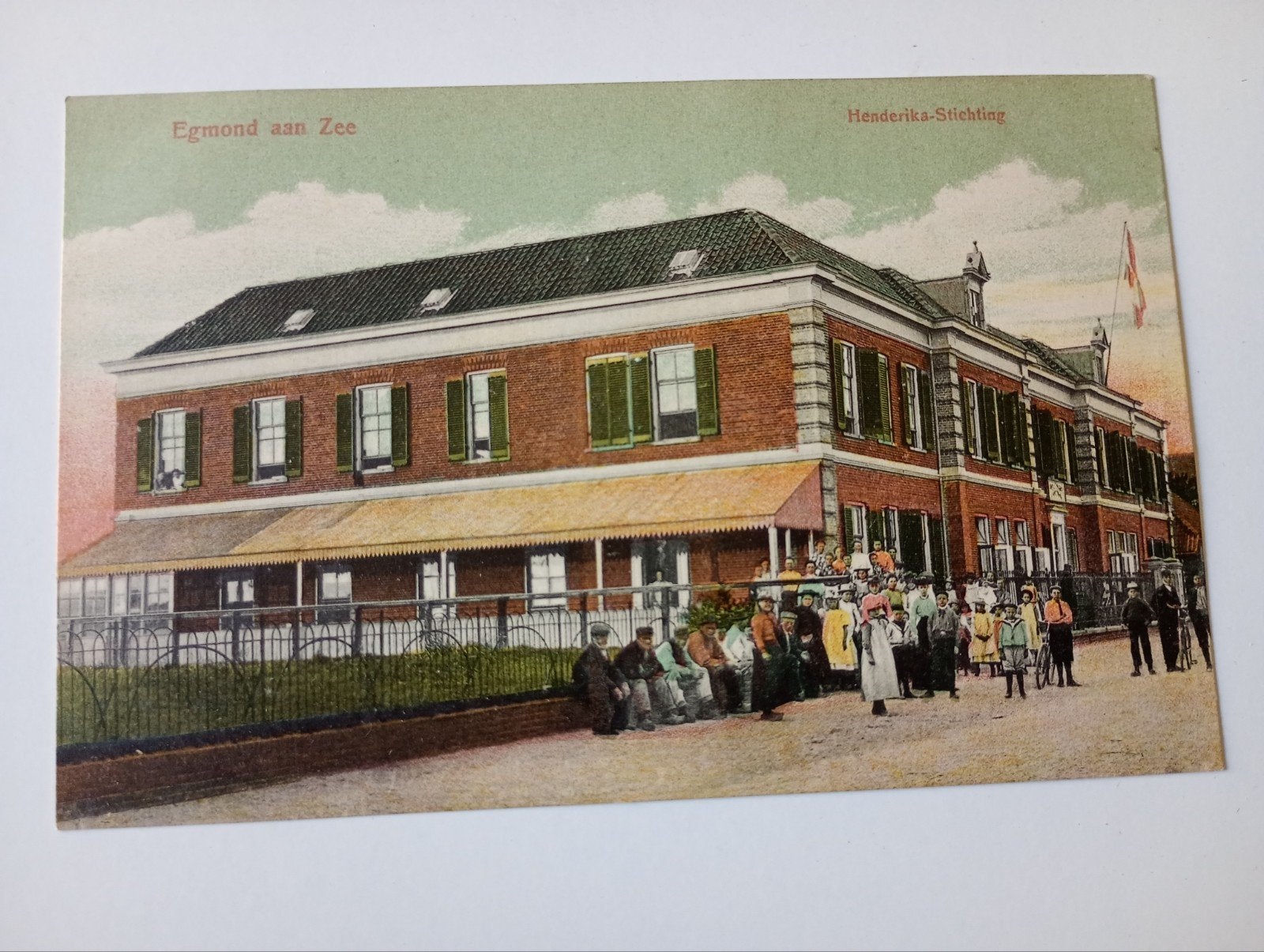Egmond aan Zee Henderika Stichting, Ophalen of Verzenden, Voor 1920, Ongelopen, Noord-Holland