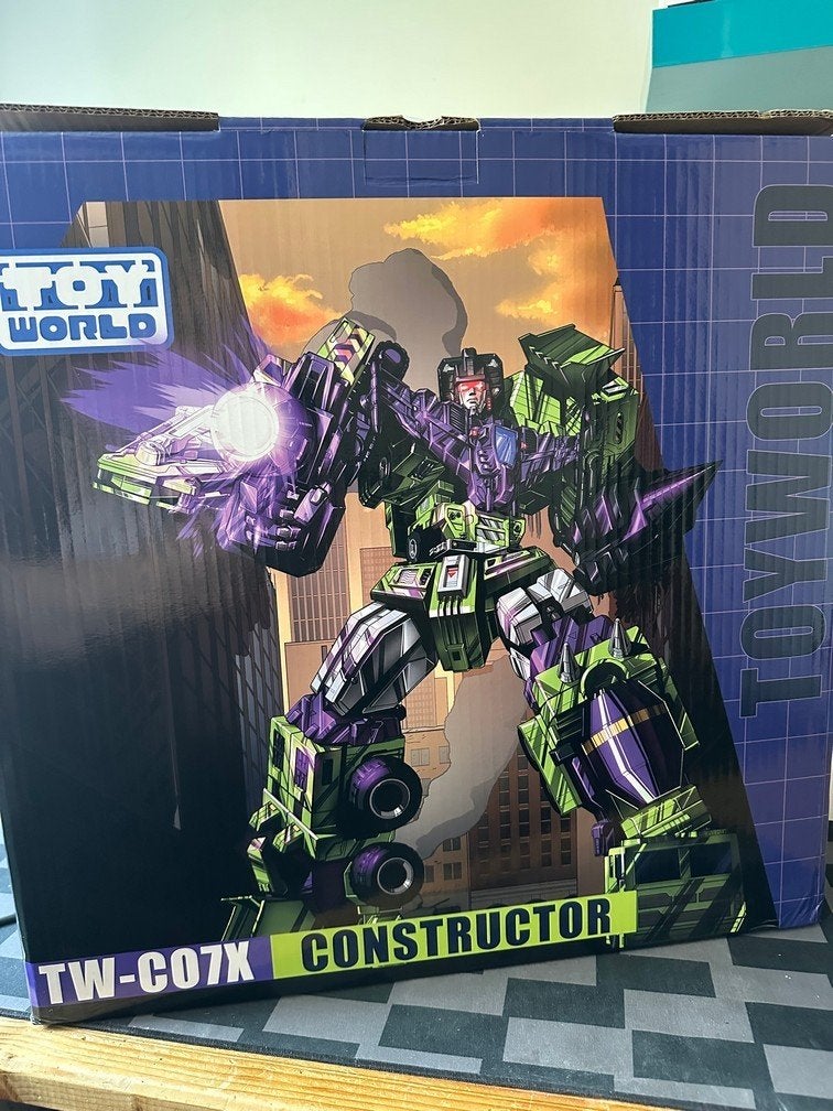 MP Devastator / ToyWorld - Constructor (TW-Co7X), Verzamelen, G1, Ophalen, Zo goed als nieuw, Decepticons