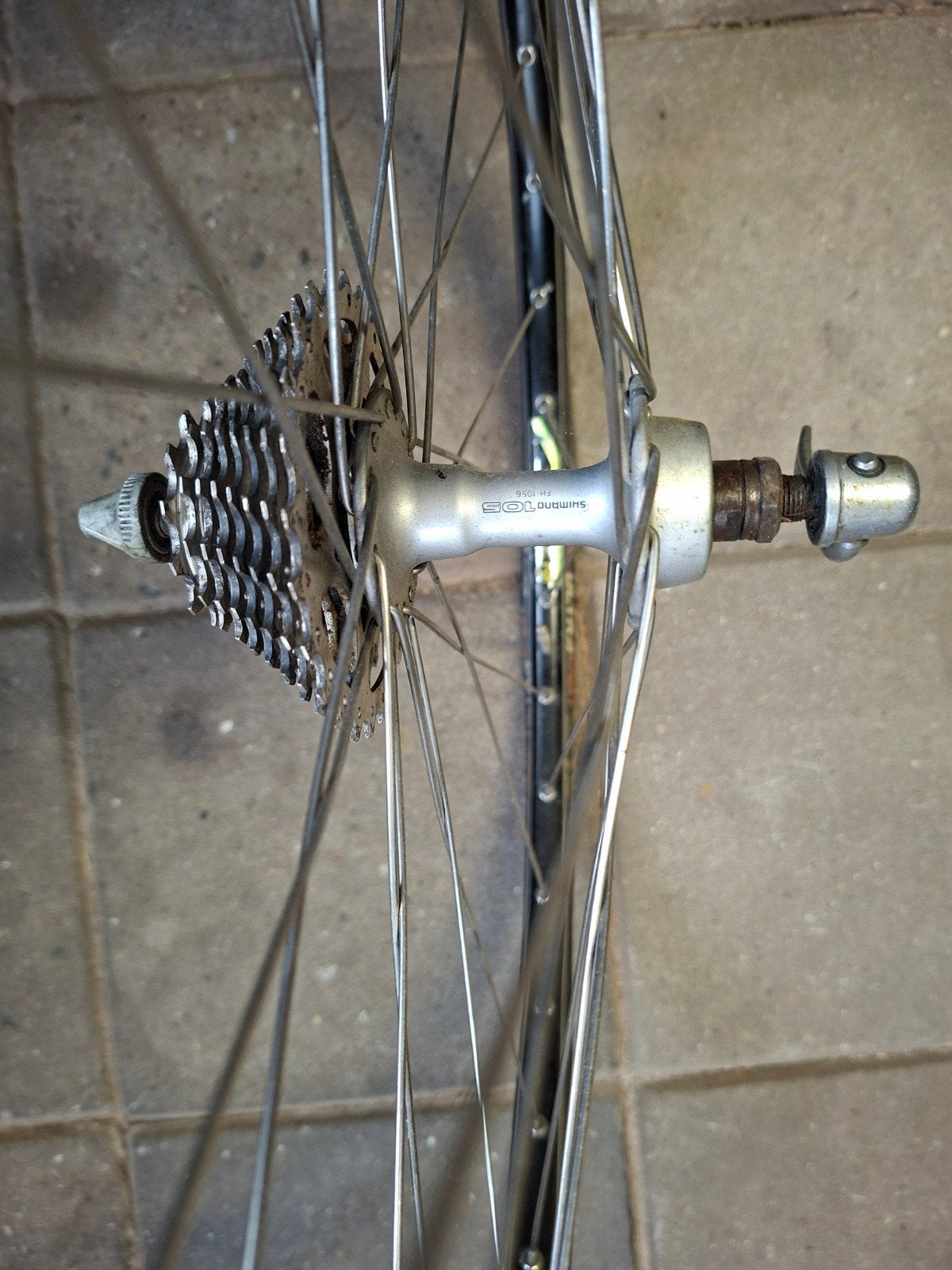 Mavic wielen met Continental banden en Shimano cassette, Fietsen en Brommers, Gebruikt, Aluminium, Mavic, Racefiets