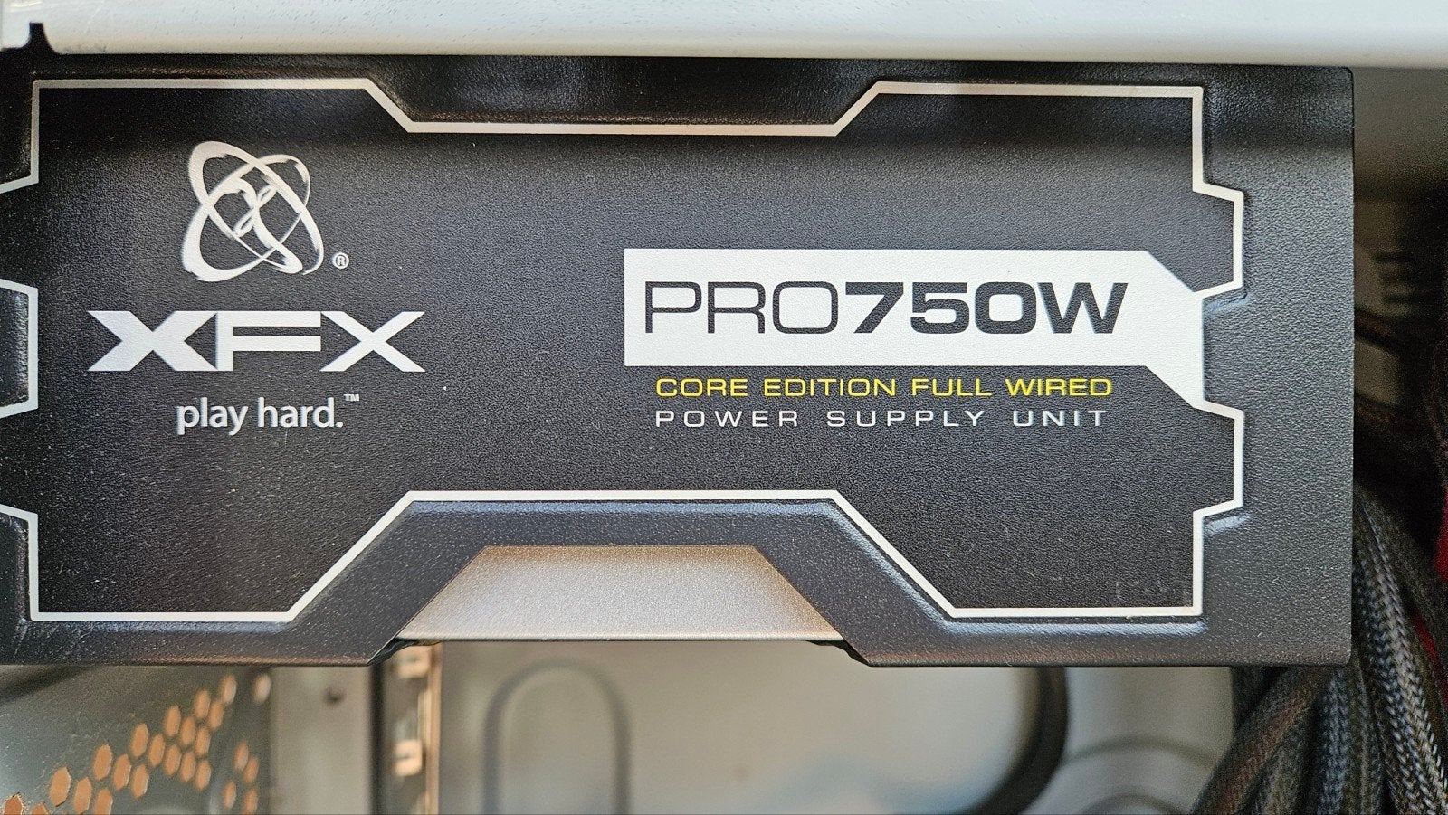 XFX PRO750W Core Edition Full Wired PC Voeding, Computers en Software, Interne voedingen, Ophalen of Verzenden