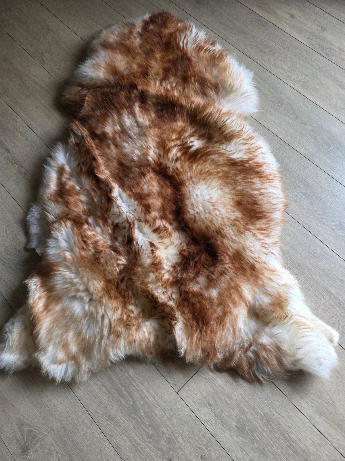 Schapenvacht xxl Muflon., Huis en Inrichting, Woonaccessoires | Plaids en Woondekens, Ophalen of Verzenden, Nieuw