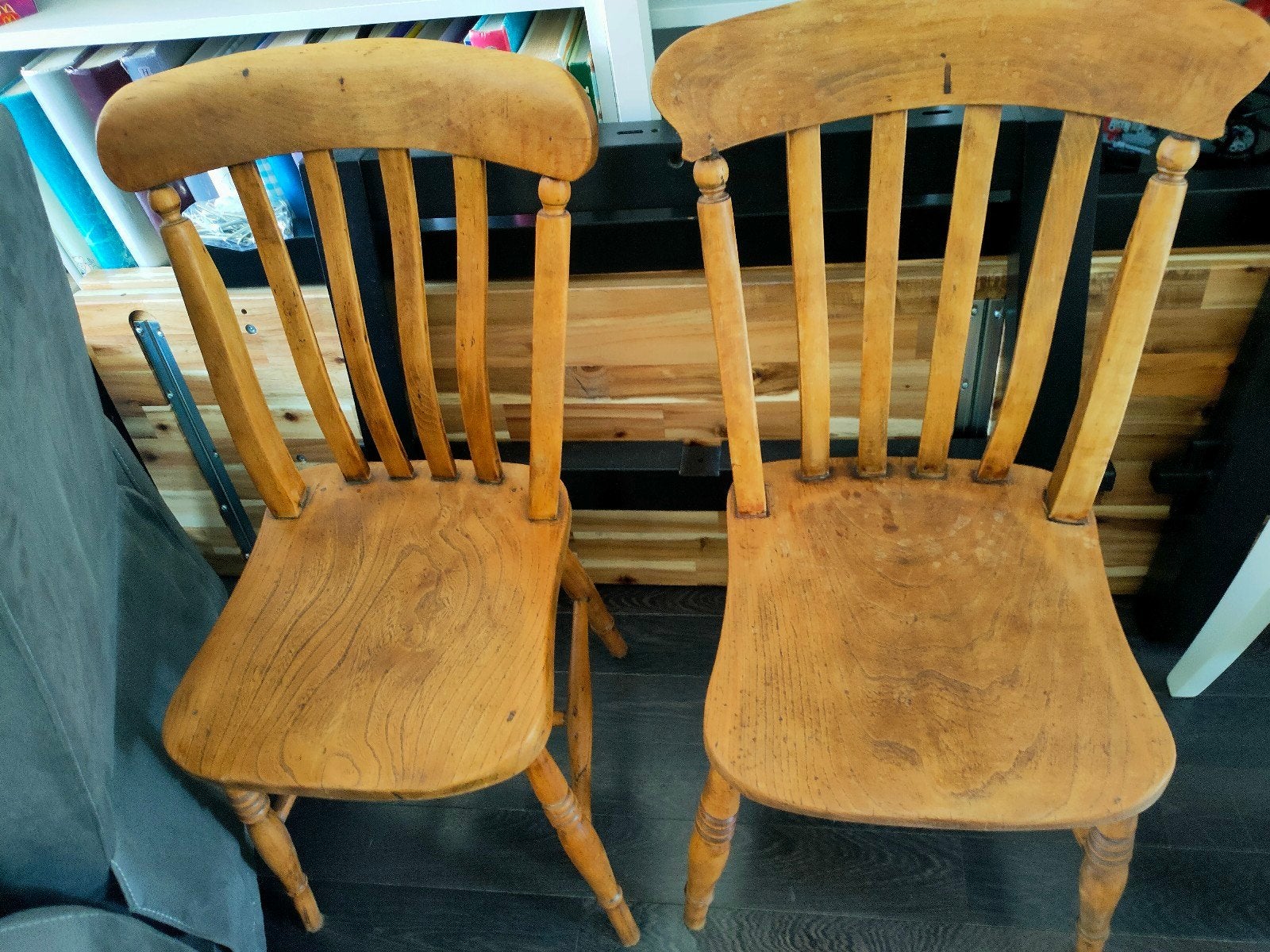 2 Windsor eetkamerstoelen, Ophalen