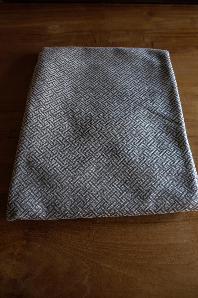 lap dikke grijze trevira meubel stof zo zacht als velours, Overige materialen, 120 cm of meer, Nieuw, Ophalen of Verzenden