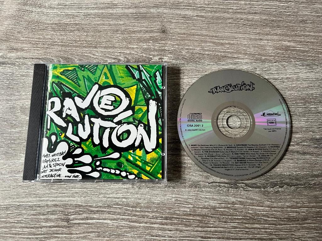 Raveolution 1992 France Oldschool Hardcore Thunderdome, Cd's en Dvd's, Ophalen of Verzenden, Zo goed als nieuw, Dance Populair
