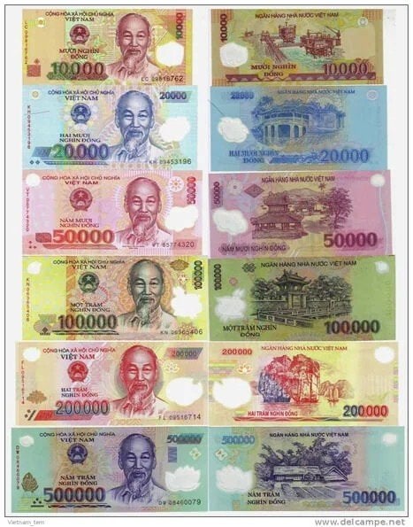 gezocht Vietnamese Dong bankbiljetten, Postzegels en Munten, Ophalen of Verzenden, Zuidoost-Azië, Setje
