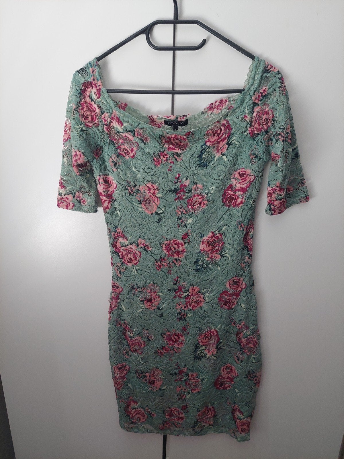 Coolcat jurk met bloemenprint, maat S, Ophalen of Verzenden, Coolcat, Maat 36 (S), Gedragen