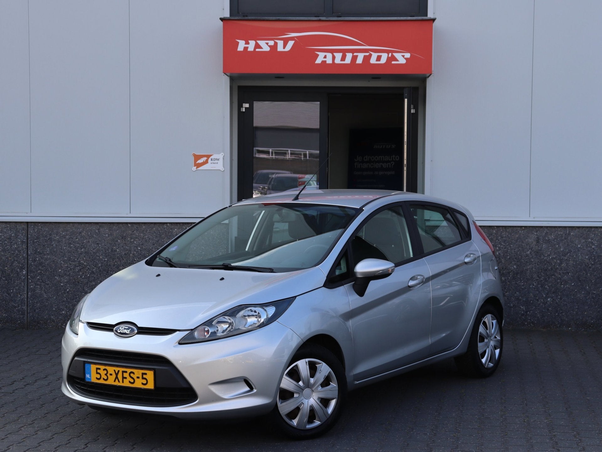 Ford Fiesta 1.25 Champion airco 4-deurs org NL, Voorwielaandrijving, Euro 5, 1242 cc, 4 cilinders