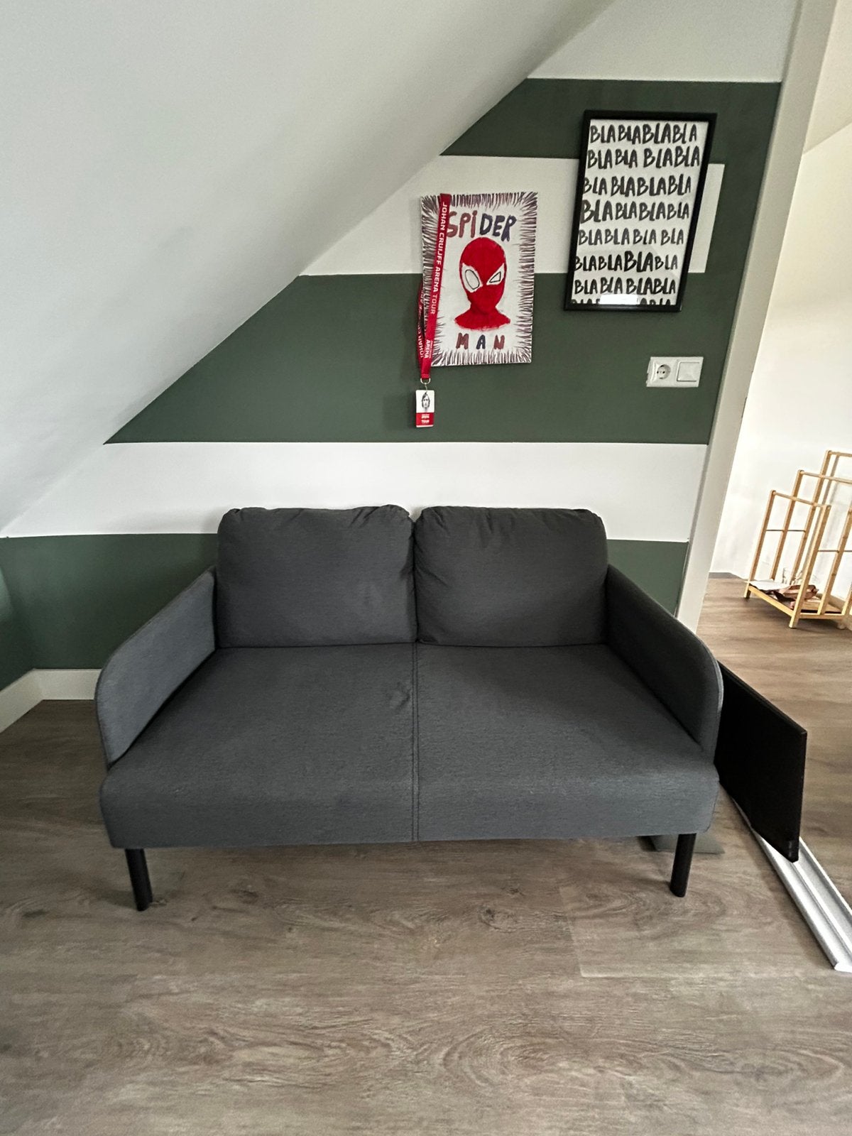 GLOSTAD zitbank IKEA, Ophalen, Tweepersoons, 75 tot 100 cm, Zo goed als nieuw