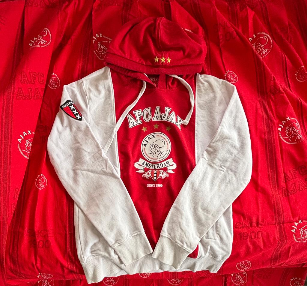 Ajax hoody maat M, Onbekend, Maat 48/50 (M), Ophalen of Verzenden, Zo goed als nieuw