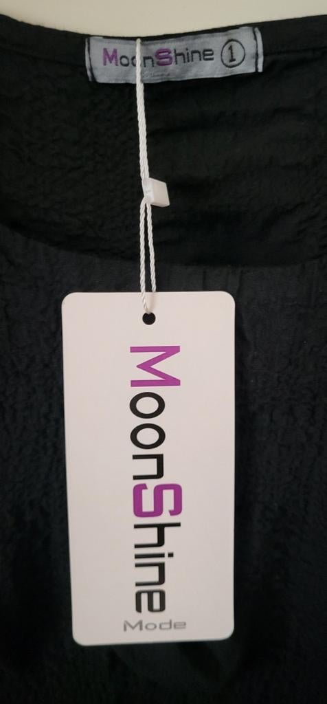 MOONSHINE 100% katoen, Ophalen of Verzenden, Nieuw, Zwart, Blouse of Tuniek