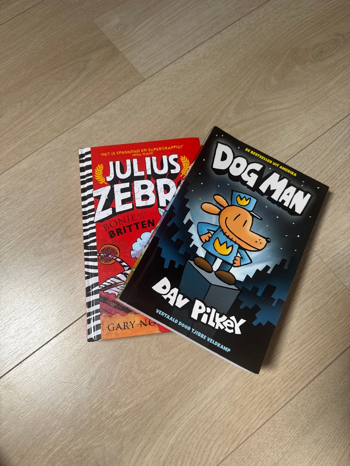 Dog Man & Julius Zebra boeken - Spannende kinderavonturen, Ophalen of Verzenden, Zo goed als nieuw, Fictie algemeen