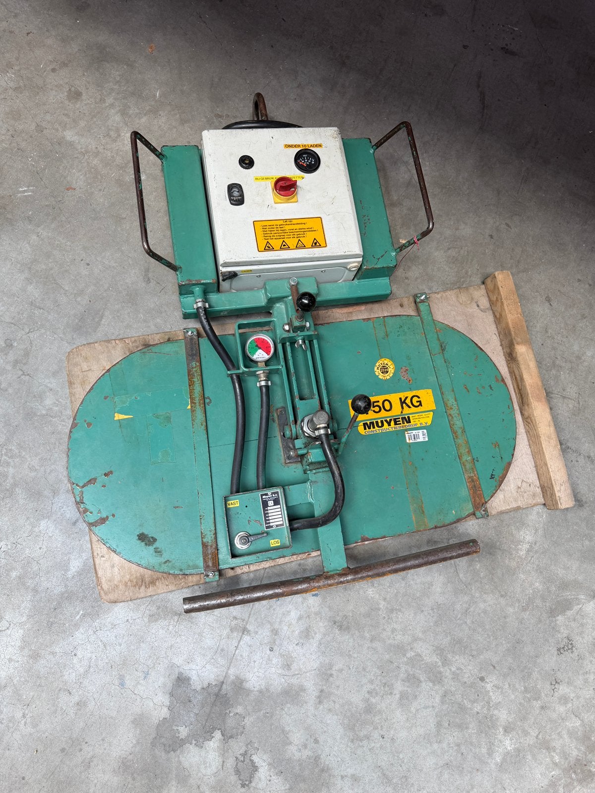 Glaszuiger plaat Muyer, Ophalen, Gebruikt, Overige typen, Minder dan 80 cm