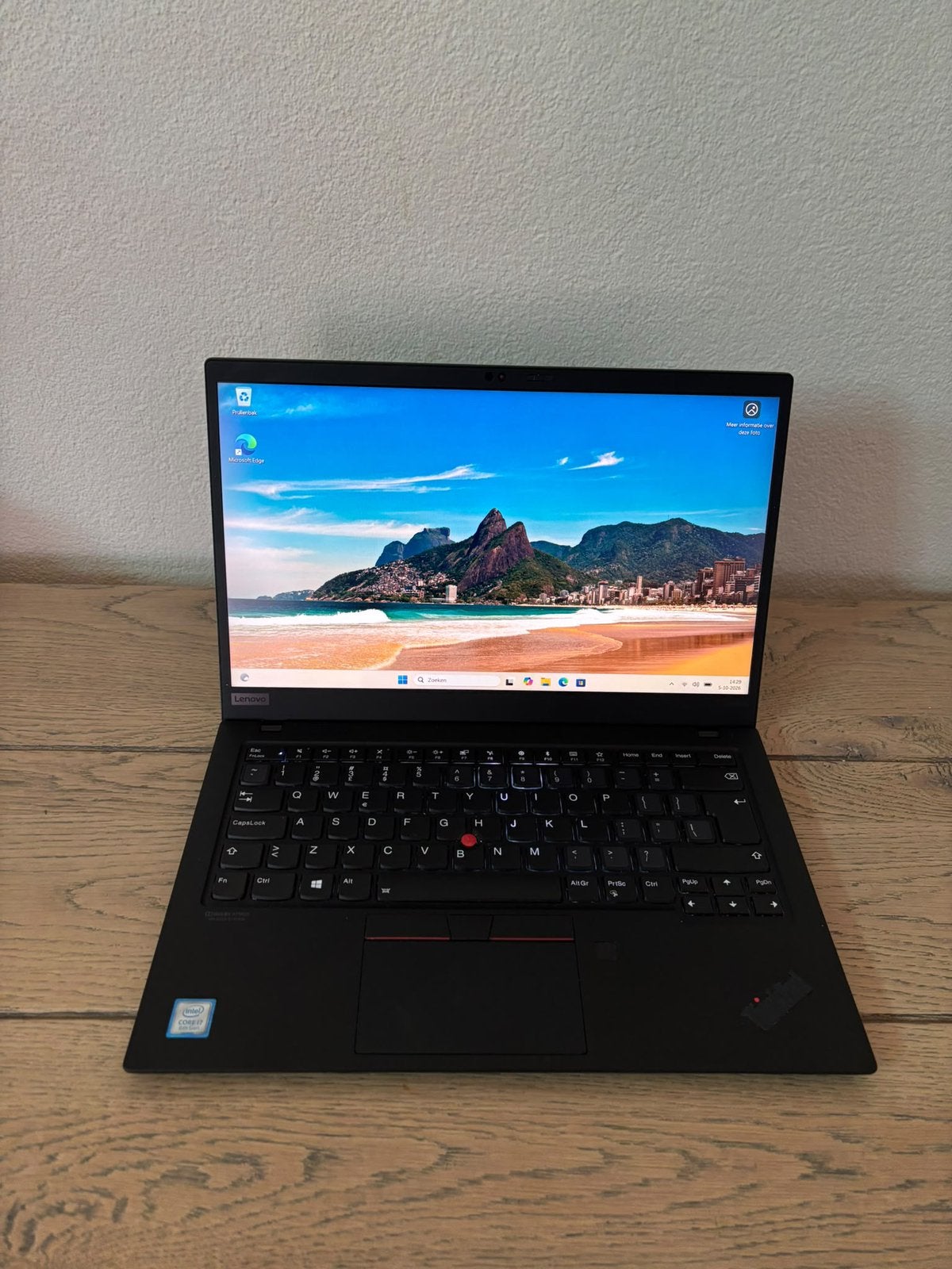 Lenovo ThinkPad X1 Carbon Gen 8 | i7 | 16GB | 256GB SSD, Computers en Software, 256 GB, 2 tot 3 Ghz, Qwerty, Ophalen of Verzenden