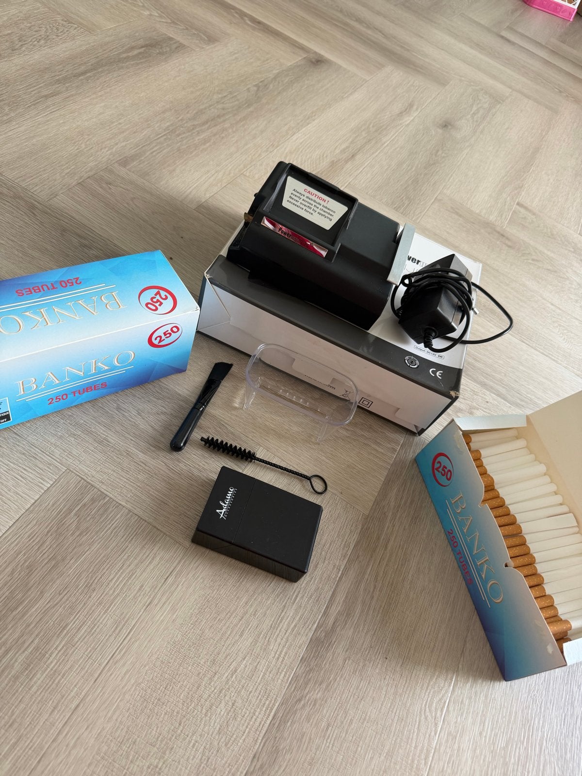 Powermatic IV+ Elektrische Sigarettenmaker + Accessoires, Verzamelen, Ophalen of Verzenden, Zo goed als nieuw, Overige typen