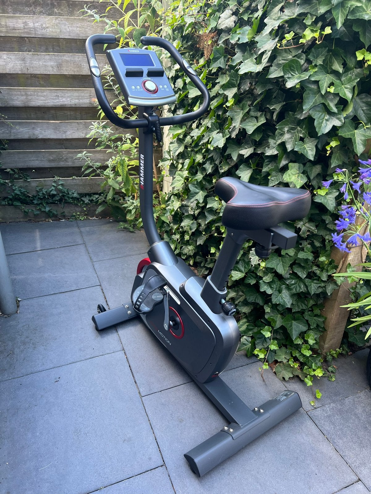 Hammer Cardio Motion BT Hometrainer, Ophalen, Kunststof, Zo goed als nieuw, Benen