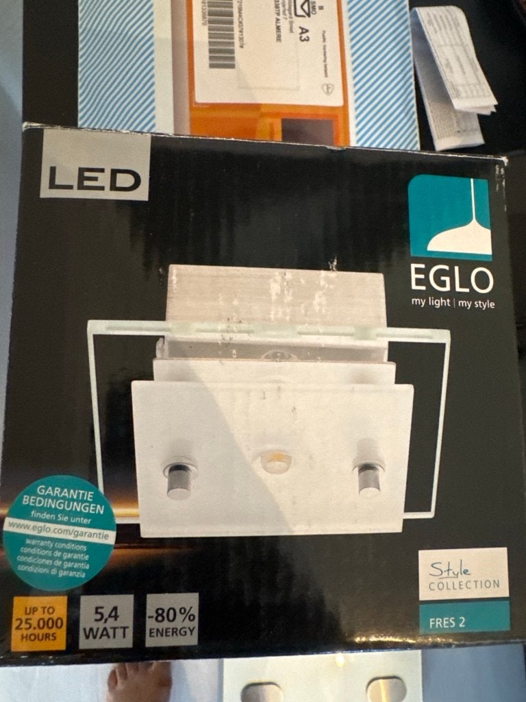 10x EGLO FRES 2 LED Designlampen – NIEUW IN DOOS, Ophalen, Nieuw, Plafondspot of Wandspot