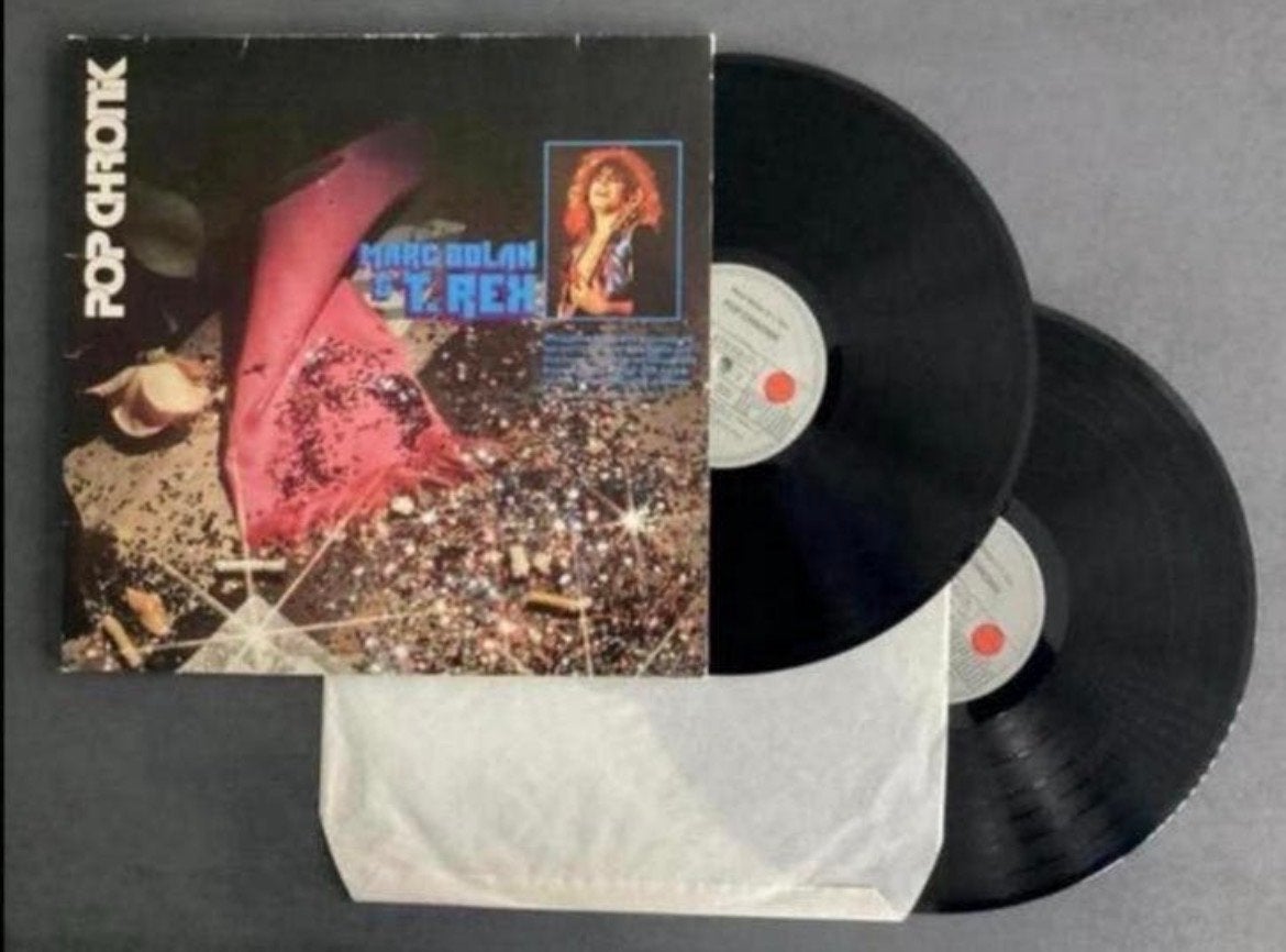 Marc Bolan & T. Rex - Pop Chronik (LP), Cd's en Dvd's, Ophalen of Verzenden, 12 inch