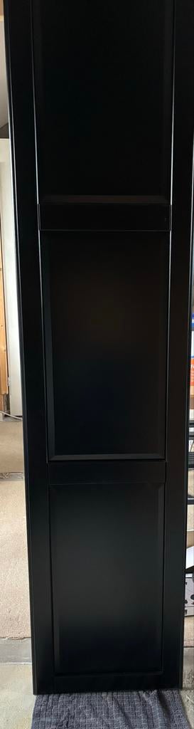 IKEA kastdeuren - 2x Zwart, 50x230, Ophalen, Minder dan 50 cm, 200 cm of meer, Zo goed als nieuw