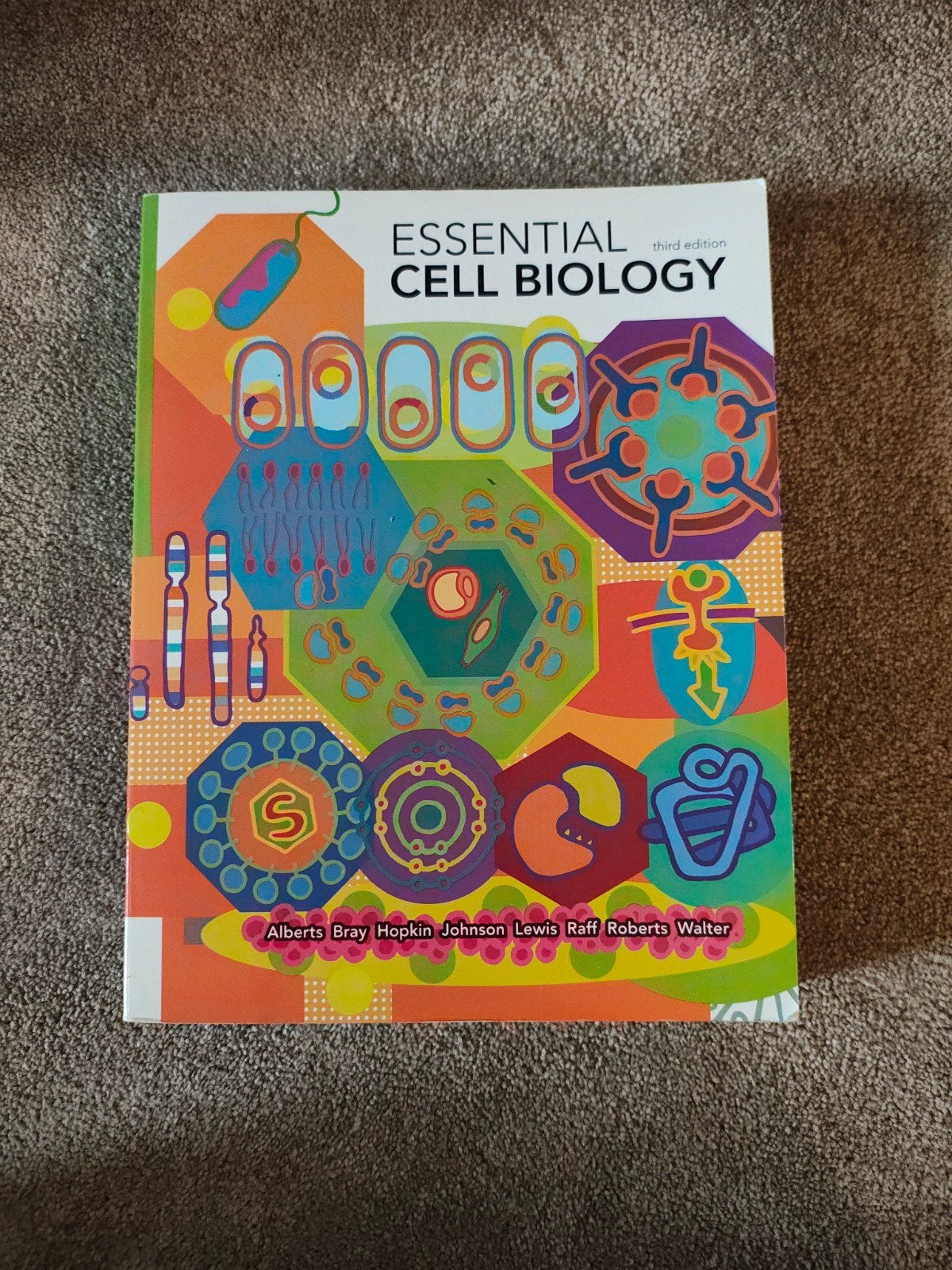Essential Cell Biology - Derde Editie, Ophalen of Verzenden, Zo goed als nieuw, Alberts, Bray, Hopkin, Johnson, Lewis, Raff, Roberts, Walter