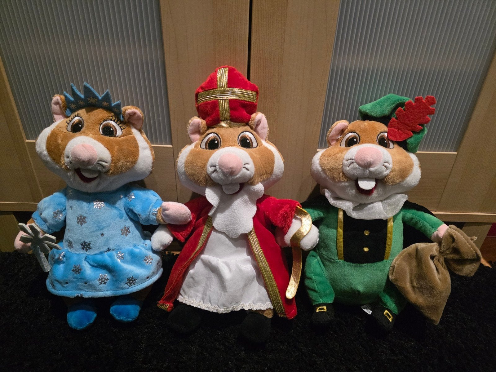 Ah hamster knuffels - sint piet ijsprinses - albert heijn, Ophalen of Verzenden, Zo goed als nieuw