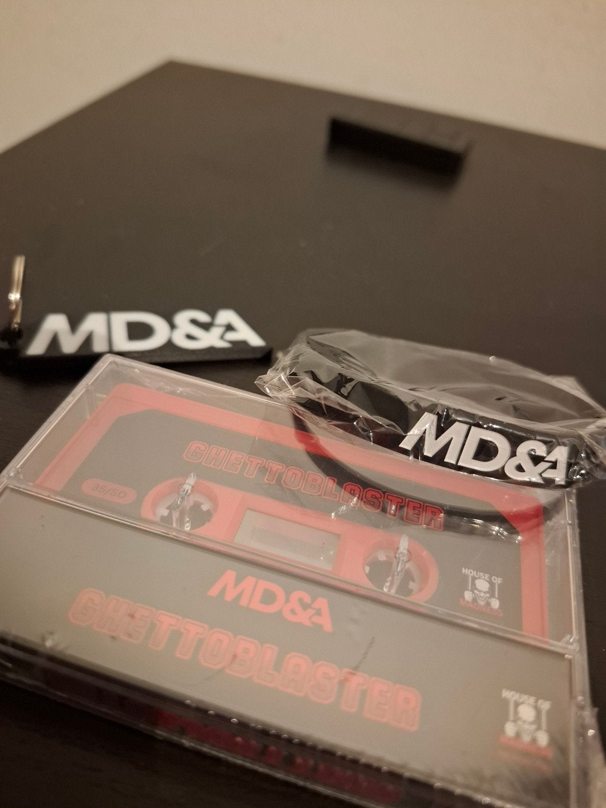 MD&A Ghettoblaster K7 Cassette Tape (35/50) verzegeld gabber, 1 bandje, Dance, Ophalen of Verzenden, Origineel