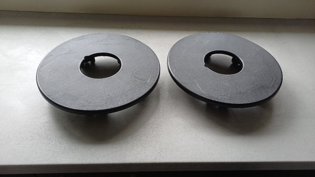 Plantenroller 30 cm 2 x, Kunststof, Minder dan 30 cm, Minder dan 60 cm, Rond