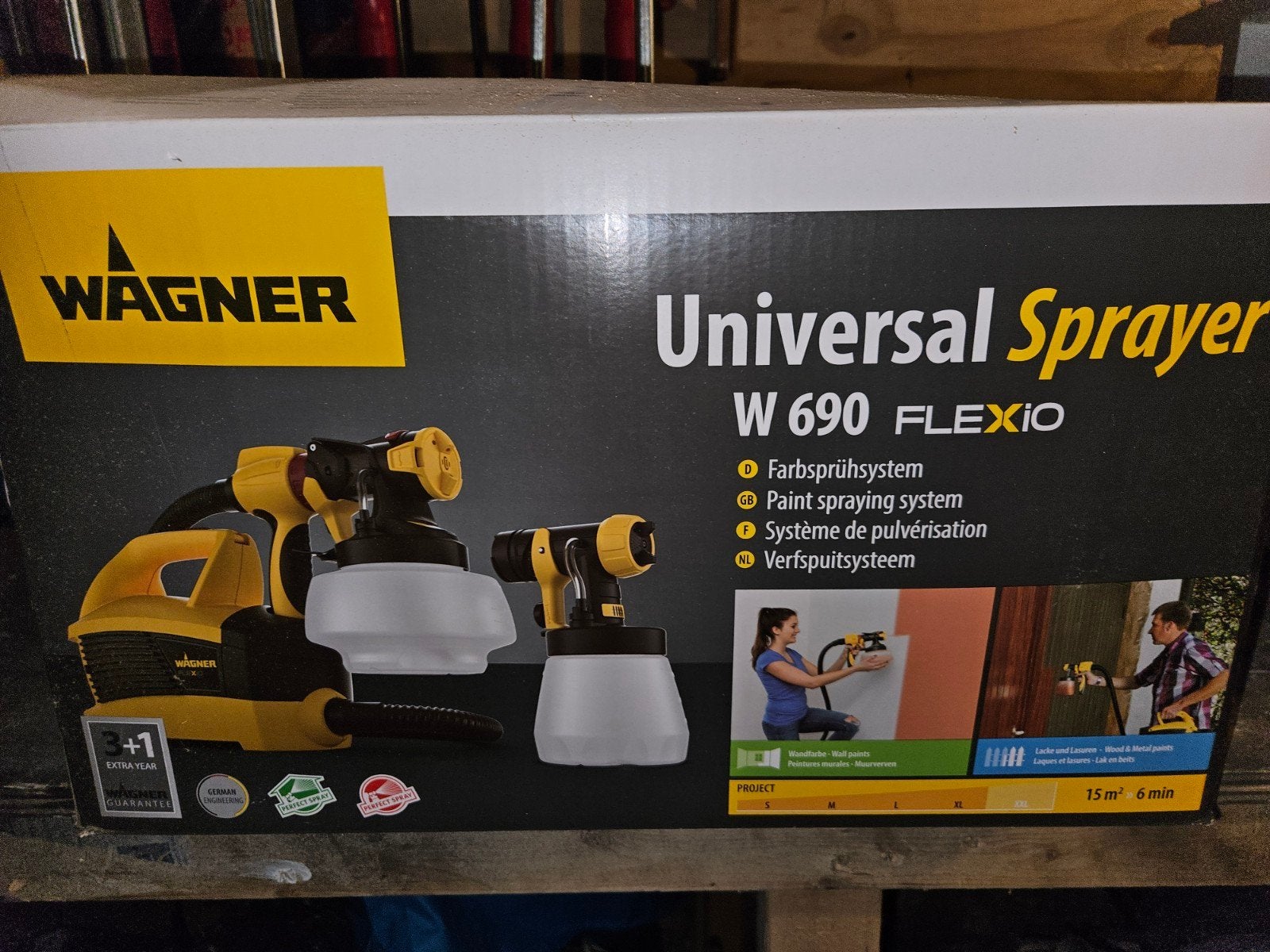 Wagner Universal Sprayer W 690 FLEXiO Verfspuitsysteem, Ophalen, Verfspuit of Verfpomp