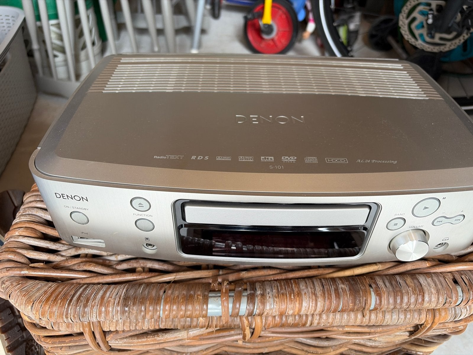 Denon S-101 Surround Systeem met DVD-speler, Overige merken, Gebruikt, 2.1-systeem, Ophalen of Verzenden