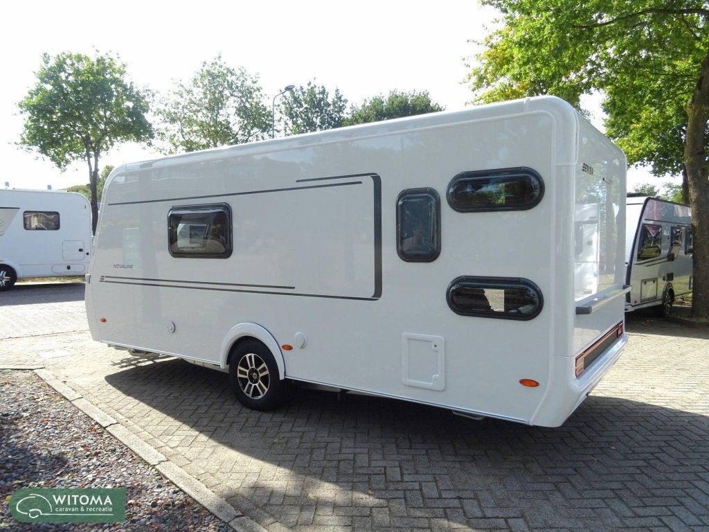 Eriba Novaline 515 50 jaar Witoma voordeel!, Caravans en Kamperen, Schokbreker, Standaardzit, Bedrijf, 5 tot 6 meter