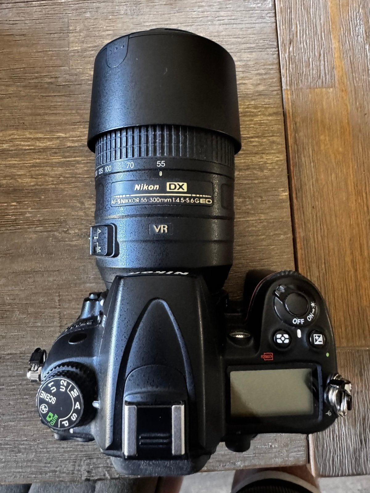 Nikon D7000 met 55-300mm, Spiegelreflex, Ophalen of Verzenden, Nikon, Geen optische zoom
