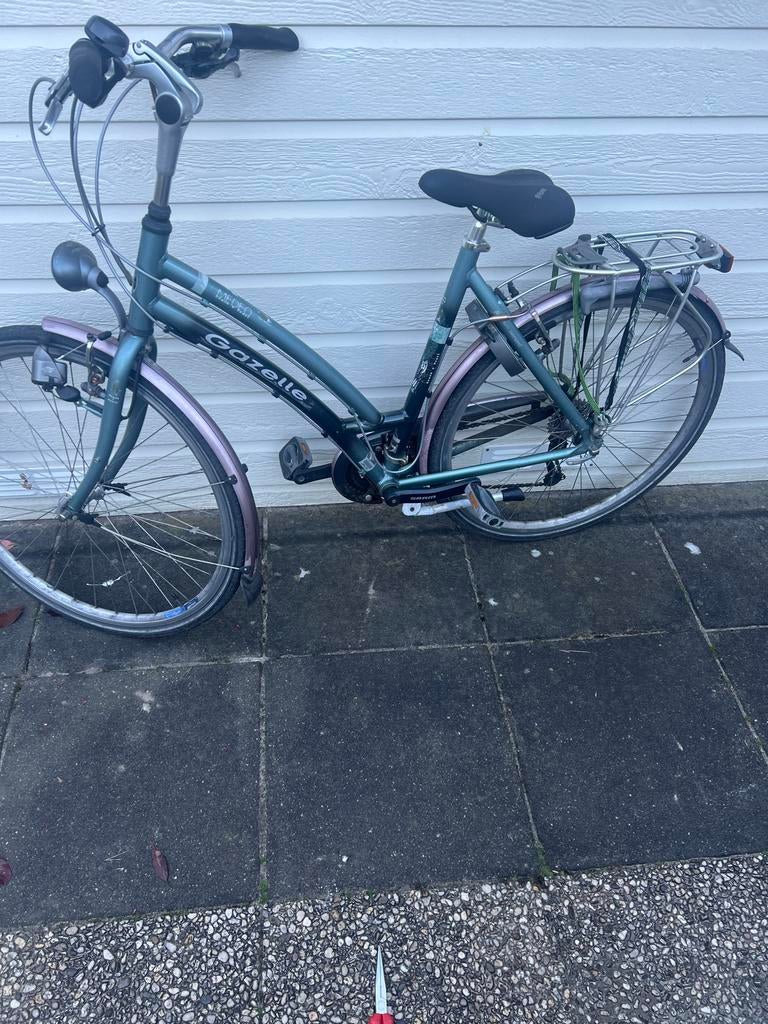 Gazelle damesfiets, Fietsen en Brommers, Fietsen | Dames | Damesfietsen, Gebruikt, Gazelle, (Extra) lage instap, 50 tot 53 cm