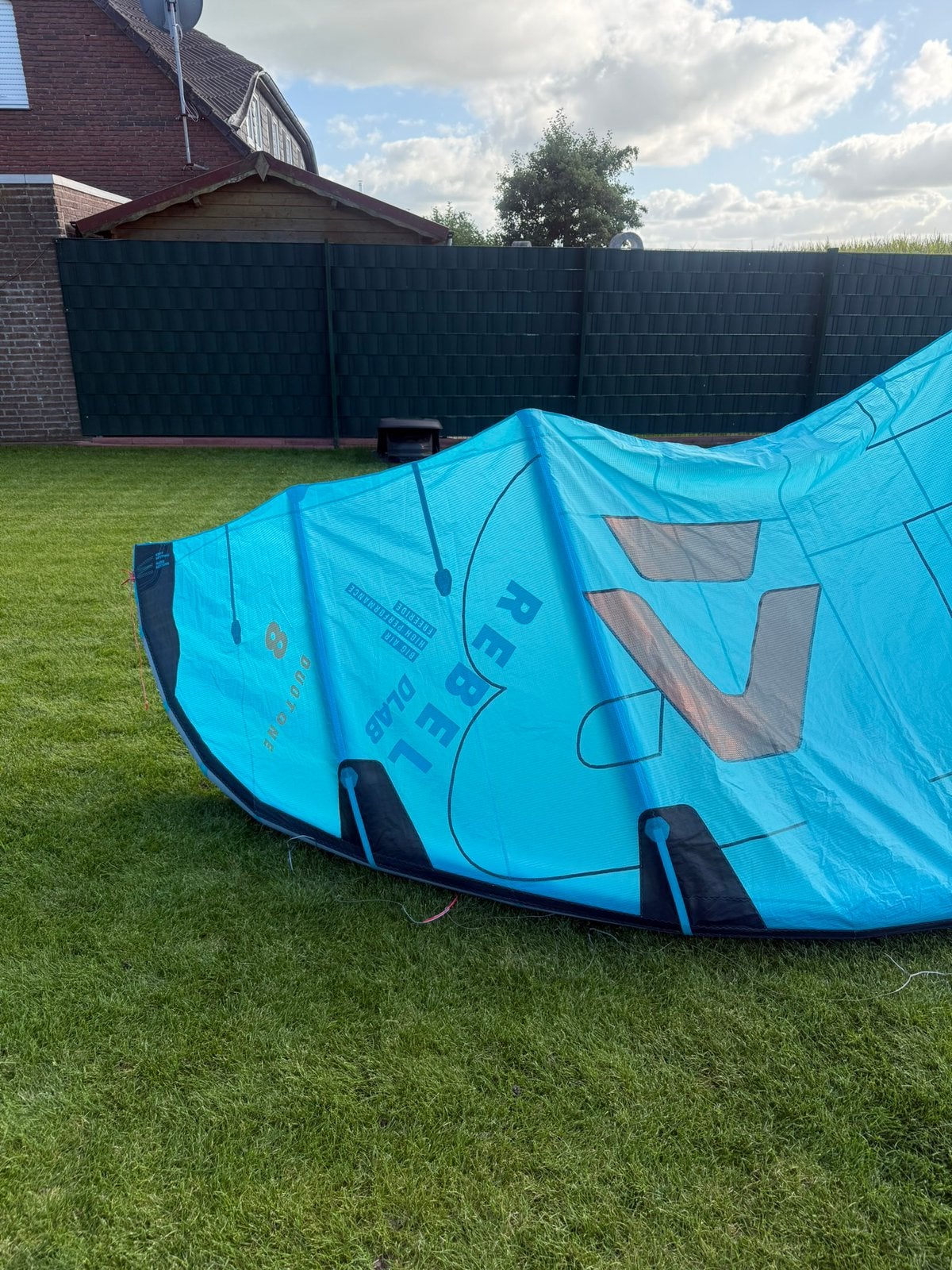 Duotone Rebel Dlab 8m², Geen board, Ophalen of Verzenden, Zo goed als nieuw
