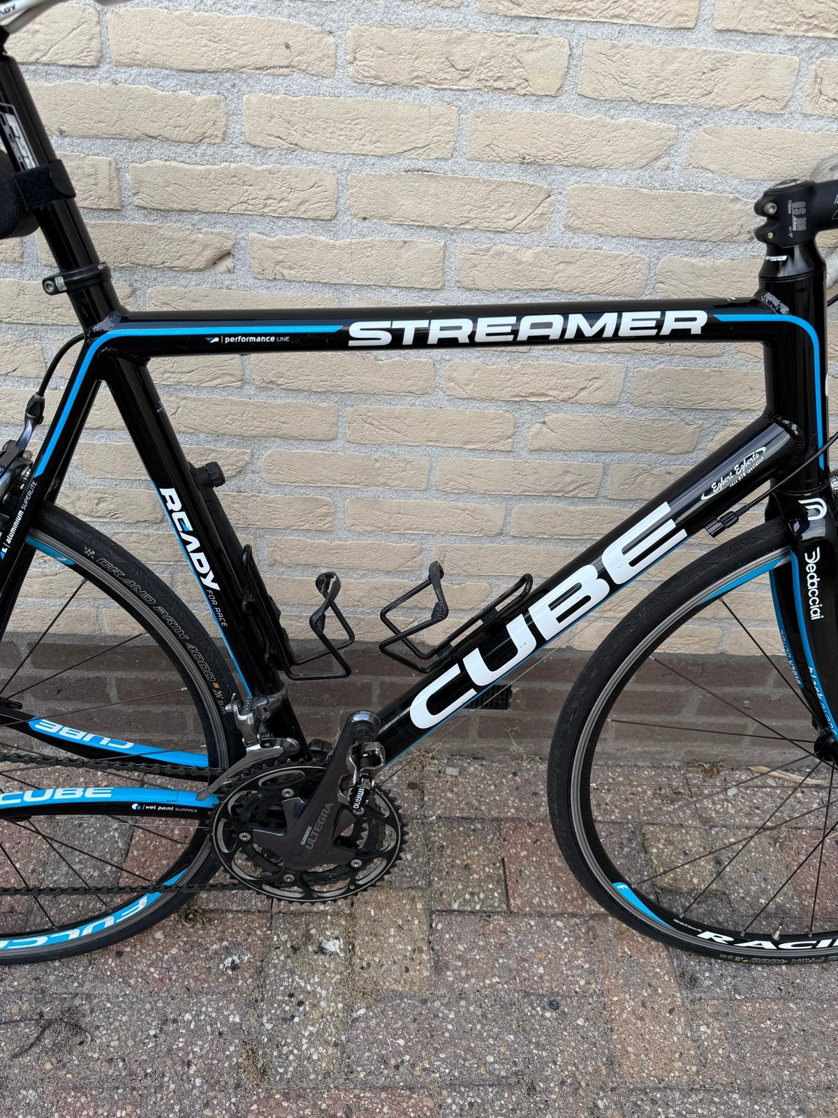 Cube Streamer racefiets Ultegra afgemonteerd + fietspomp, Fietsen en Brommers, Gebruikt, Aluminium, 57 tot 61 cm, Meer dan 20 versnellingen